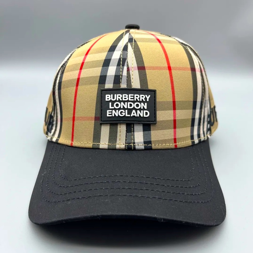 Burberry nova check cap